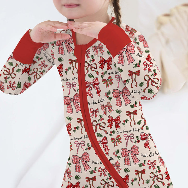 Coquette Christmas Bows Convertible Zippy