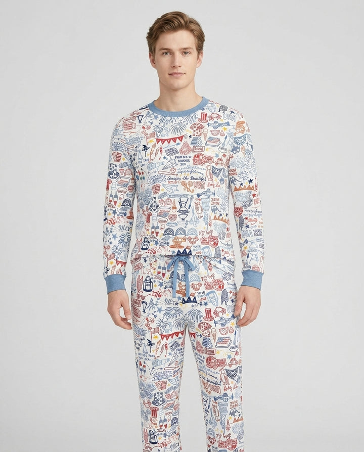 Vorlage Bambus-Pyjama-Set für Herren