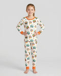 Stay Wild Flower Child Bamboo Two Piece Long Sleeve Pajama Set