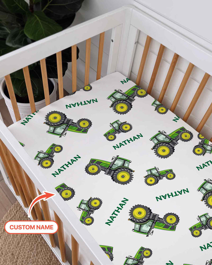 Plantilla de sábana ajustable de bambú personalizada para cuna