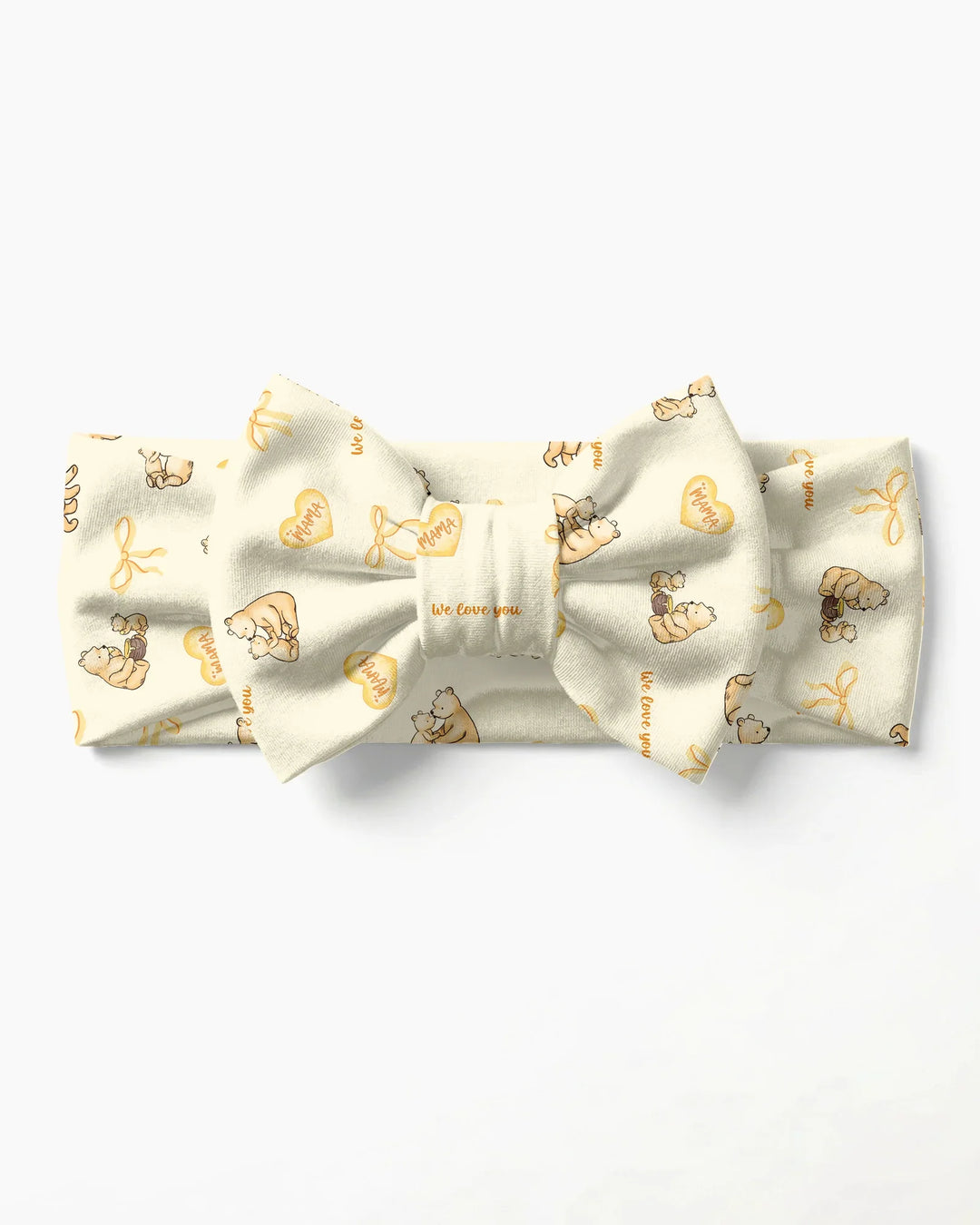 Sweat Yellow Mama Bear Headband