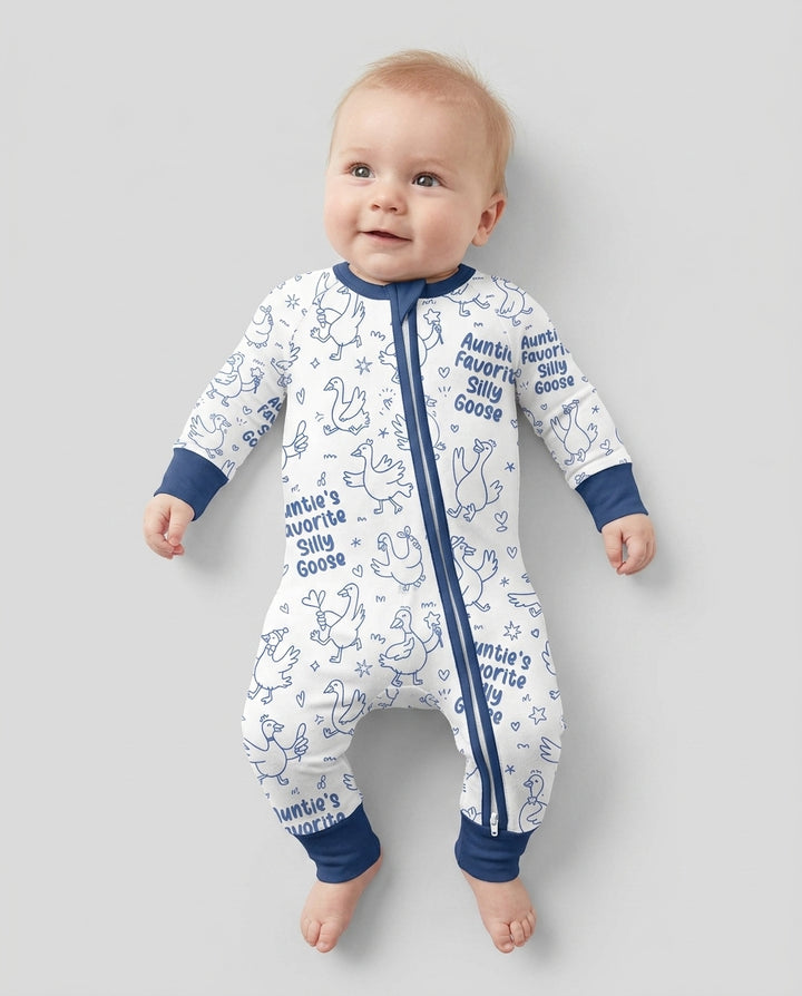 Auntie's Favorite Silly Goose Bamboo Convertible Zippy