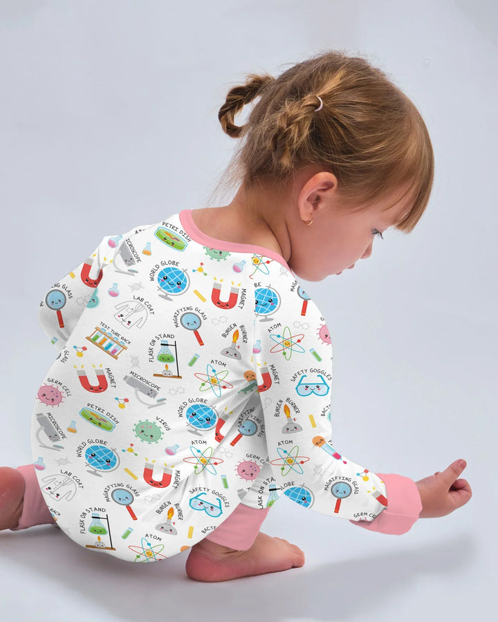 Science Fun Family Matching Bamboo Convertible Zippy