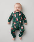 Santa's Christmas Dance Party Bamboo Convertible Zippy