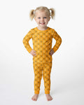 Eat Sleep Hockey Bamboo Two Piece Long Sleeve Pajama Set