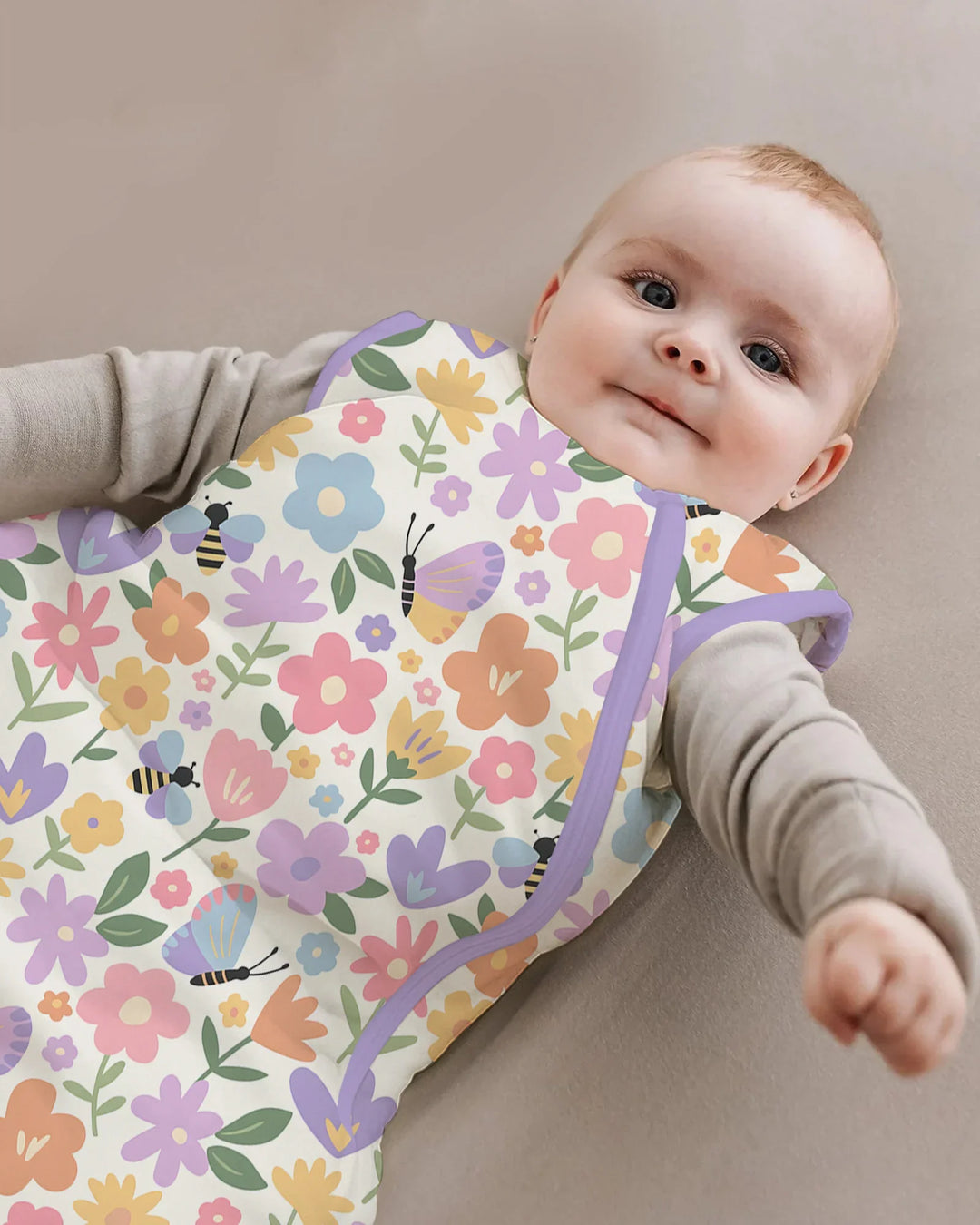 Flower Gardens Bamboo Sleep Bag