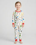Soccer Fever All About The Game Bamboo Two Piece Long Sleeve Pajama Set
