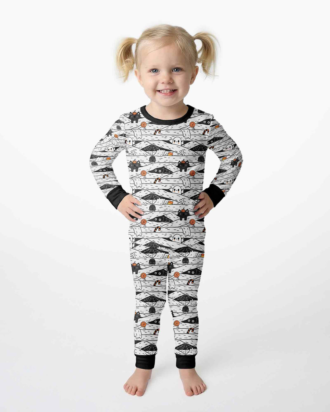 Little Mummy Crew Bamboo Two Piece Long Sleeve Pajama Set