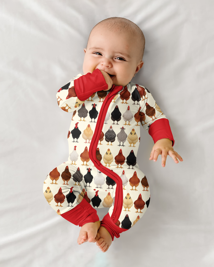 Cluckin' Cute Bamboo Convertible Zippy