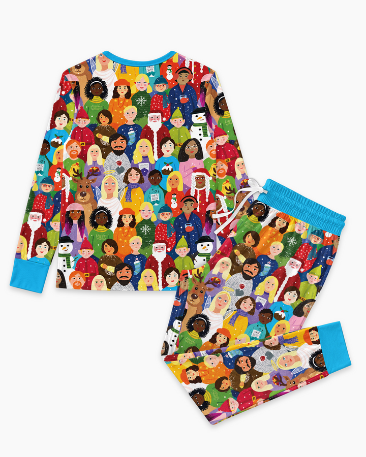 Together for Christmas Bamboo Women Pajama Set
