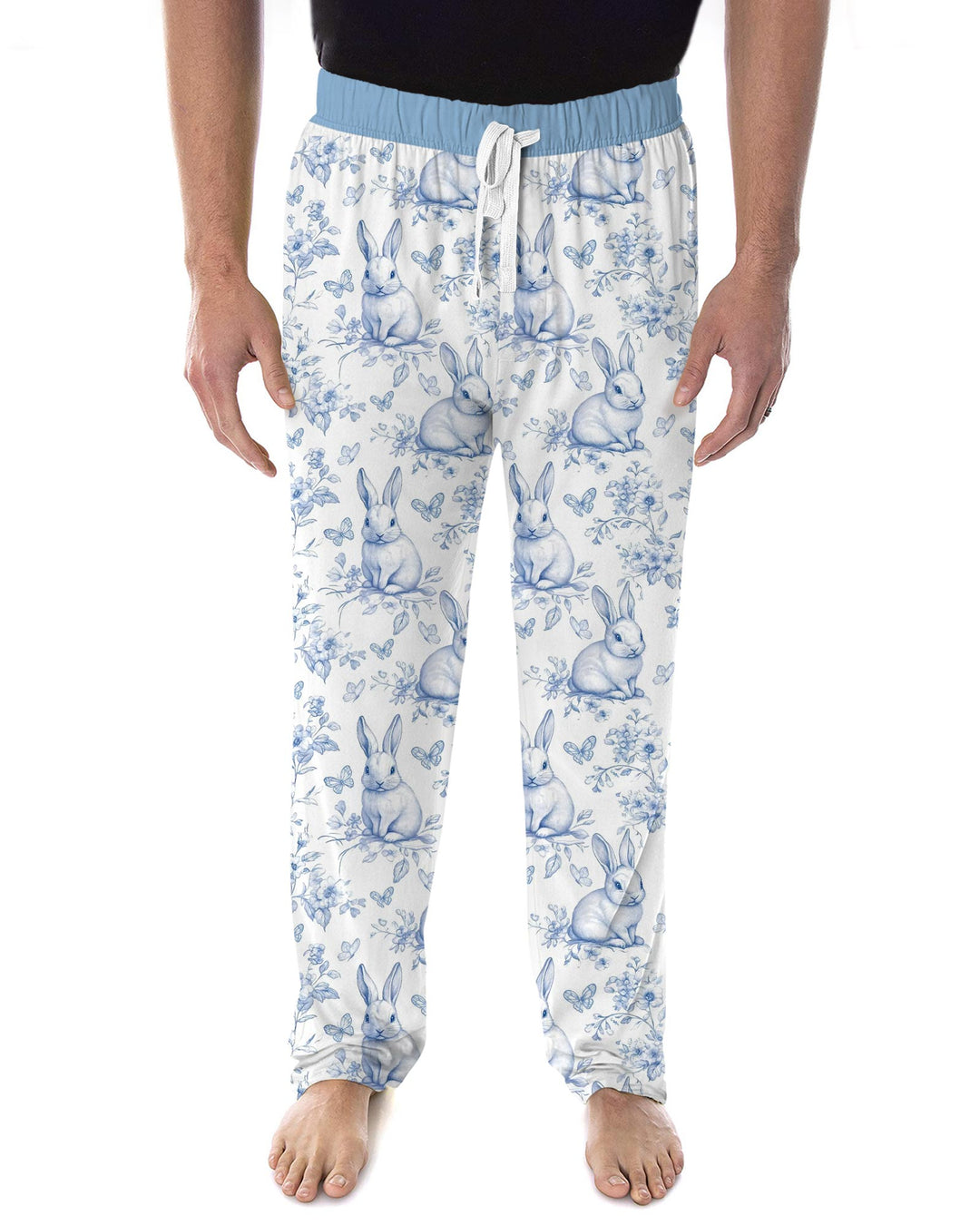 Easter Chinoiserie Toile de Jouy Men's Pajama Set