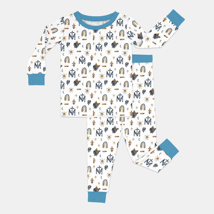 Sacred Blessings Two Piece Long Sleeve Pajama Set