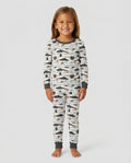 Halloween Mummy Monster Bamboo Two Piece Long Sleeve Pajama Set