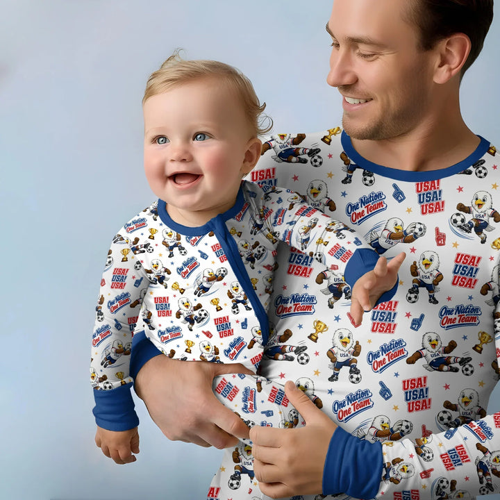 plantilla Conjunto de Pijama de Bambú para Hombre