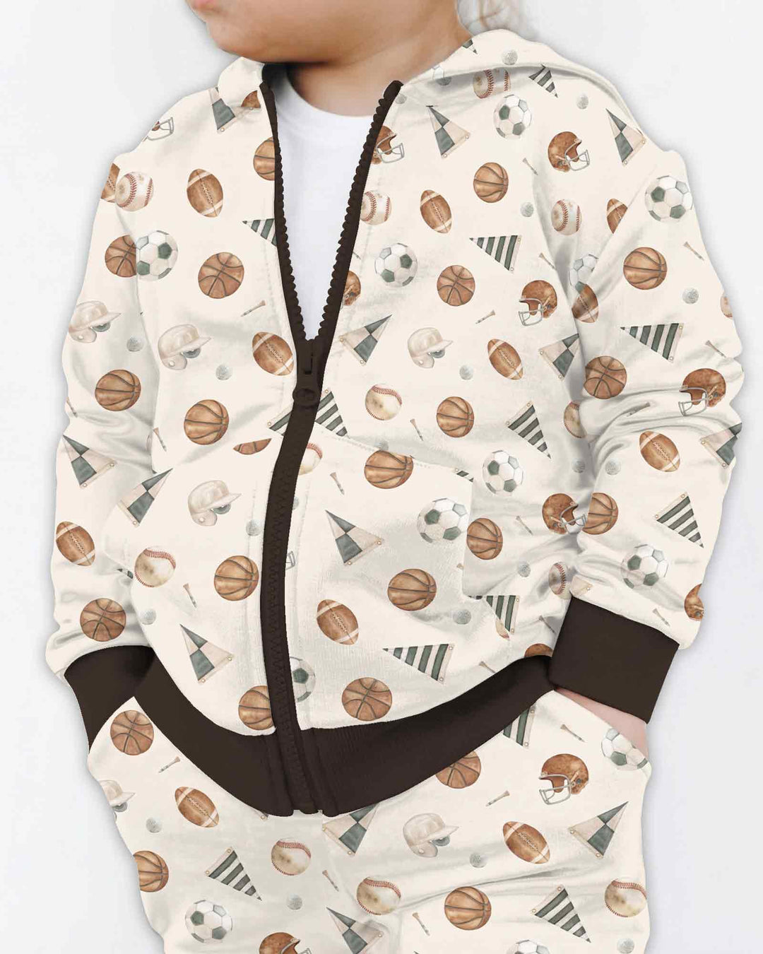 Game Day Heroes Bamboo Zip Hoodie
