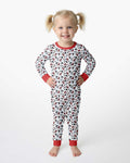 Hockey Rink Bamboo Two Piece Long Sleeve Pajama Set