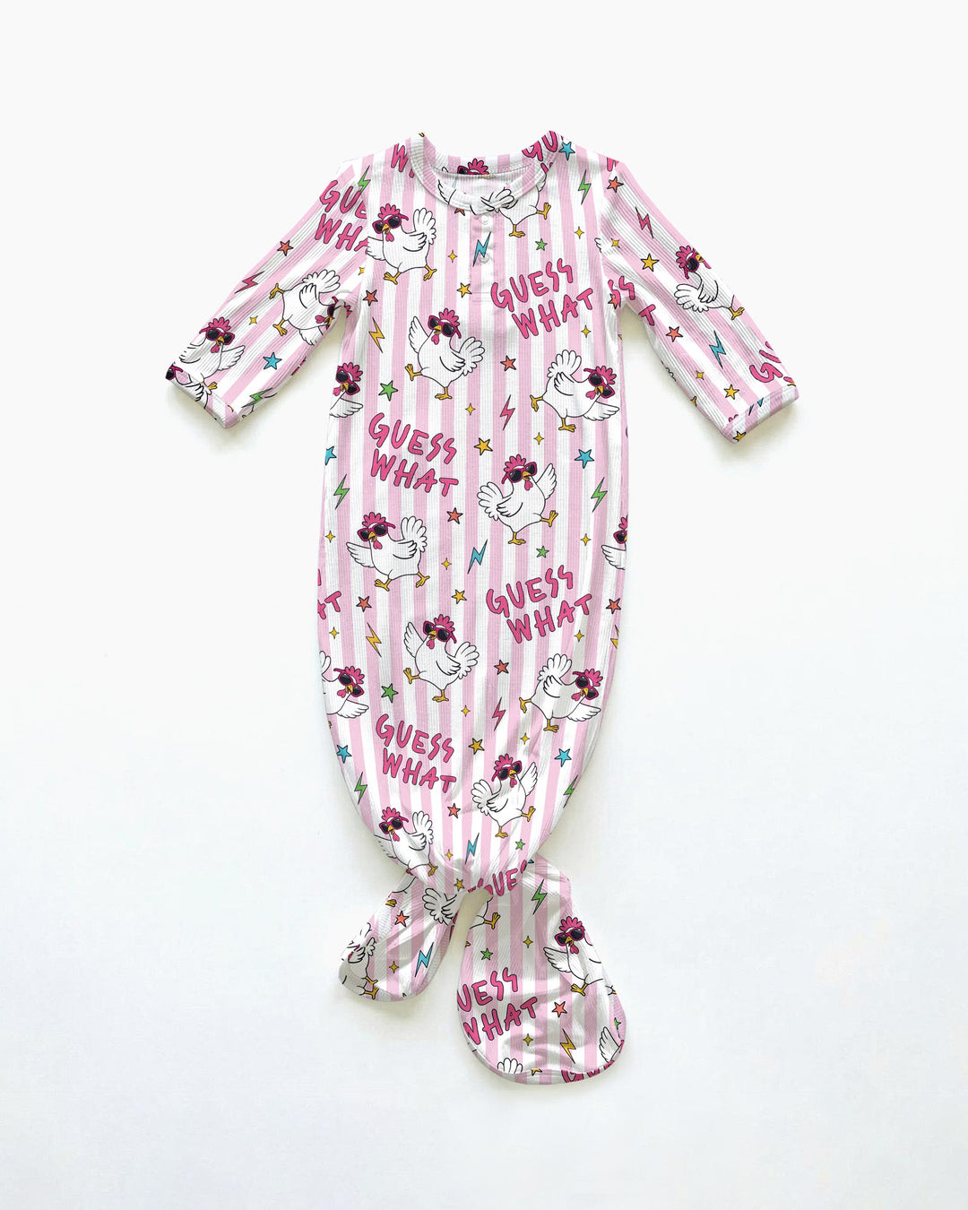 Guess What Chicken Butt! Bamboo Knot Gown