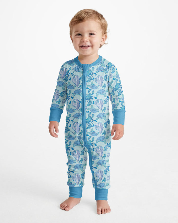 Seaside Sweeties Bamboo Convertible Zippy