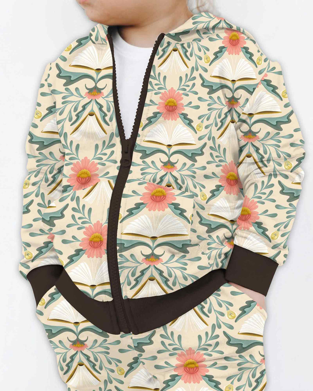 Blooming Stories Bamboo Zip Hoodie