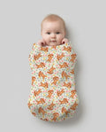 Dachshund Blooms Family Matching swaddle blanket