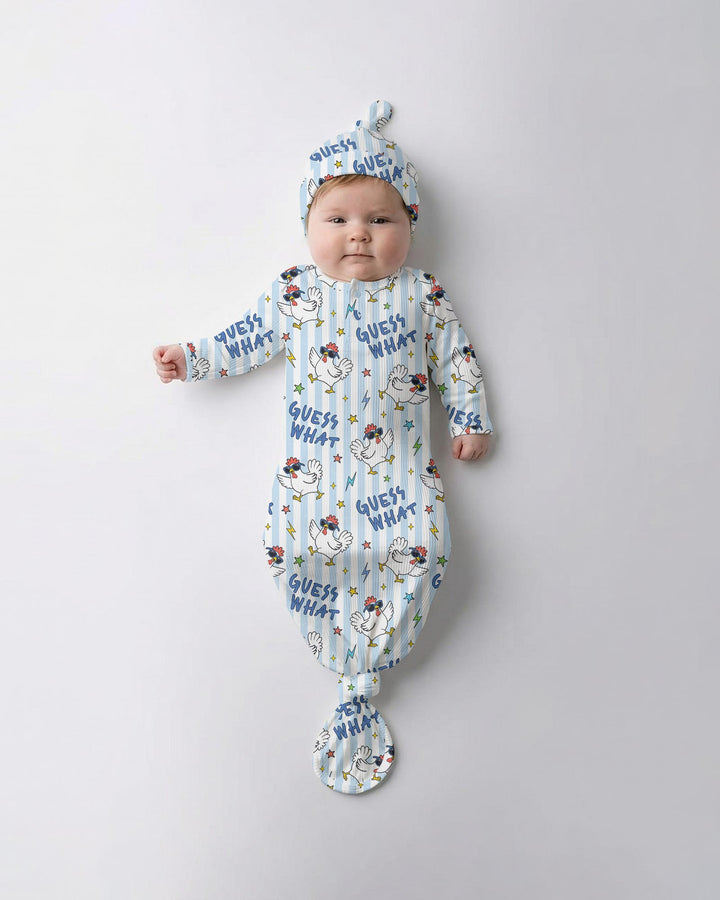 Guess What Chicken Butt! Bamboo Knot Gown