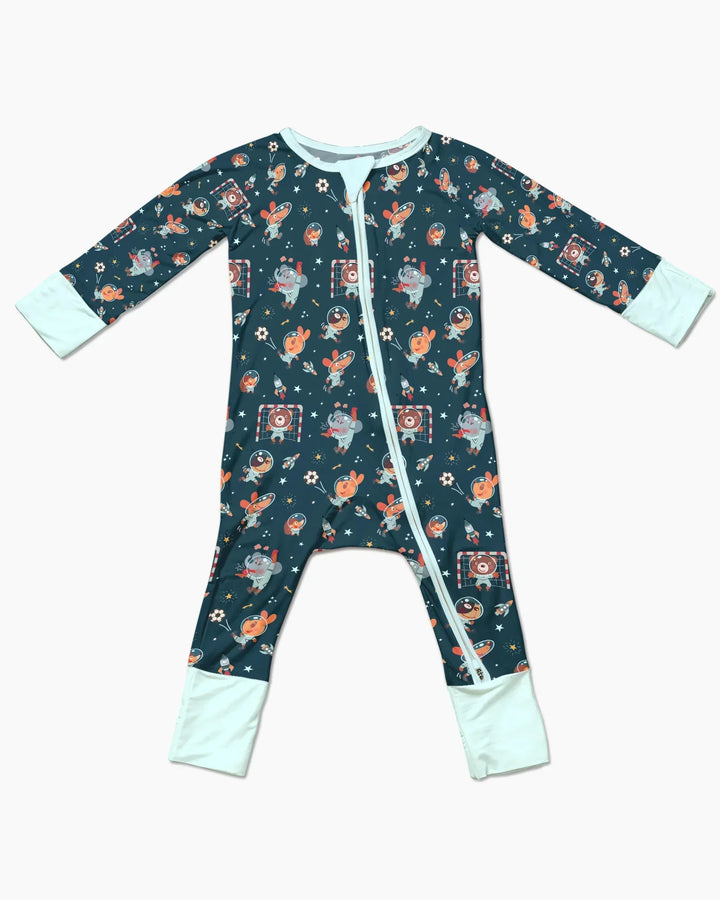 Space Soccer Bamboo Convertible Zippy