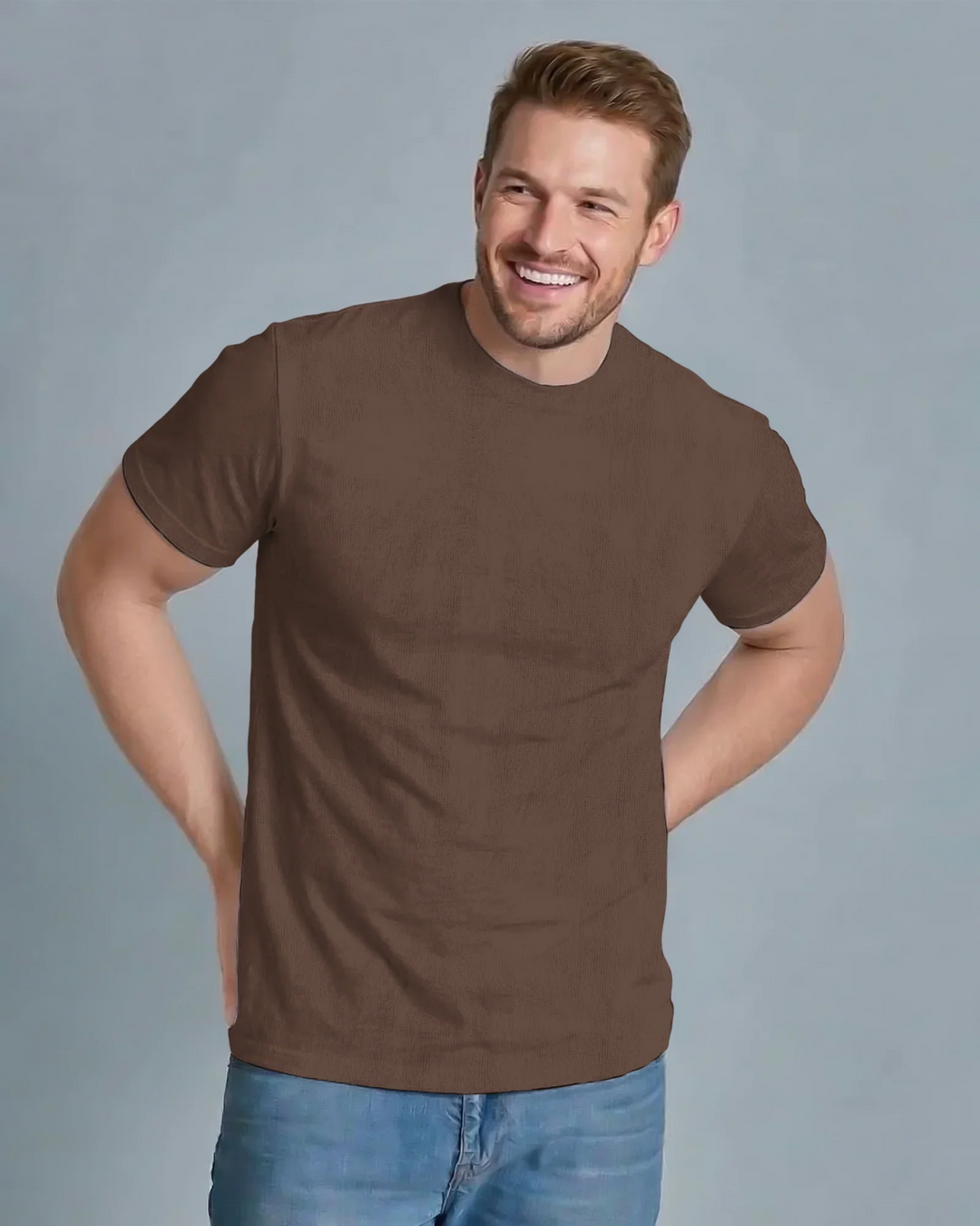 Solid color Bamboo Men T-Shirt