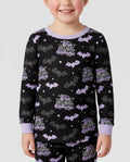 Halloween Butterflies Bamboo Two Piece Long Sleeve Pajama Set