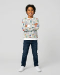 Verzauberte Happy Kitty Familien-Partnerlook Bambus-Rundhals-Sweatshirt