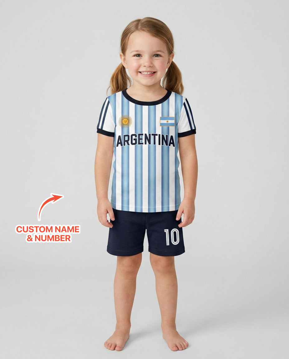Conjunto de Pijama de Dos Piezas de Bambú con Mangas Cortas y Pantalones Cortos
