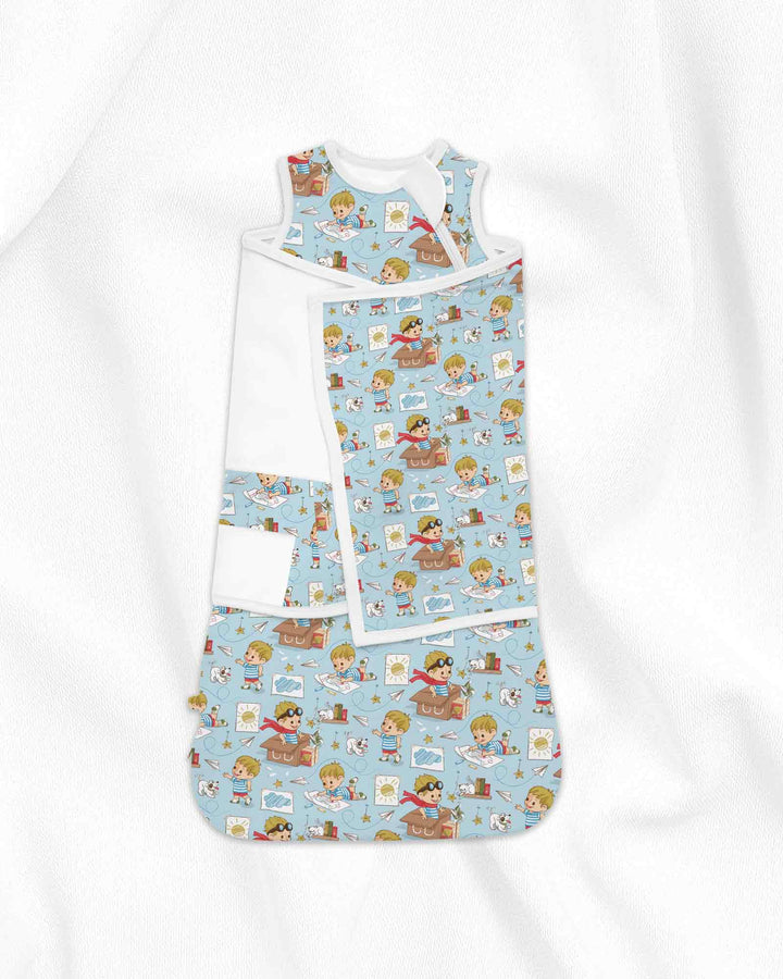 Tiny Explorer Tales Bamboo Sleep Bag Swaddler