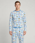 Hanukkah Mahjong Club Bamboo Men's Pajama Set