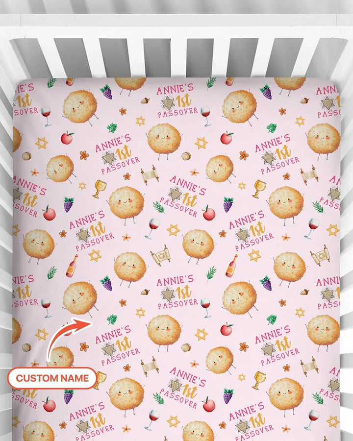 Vorlage für individuelle Spannbettlaken für Kinderbetten