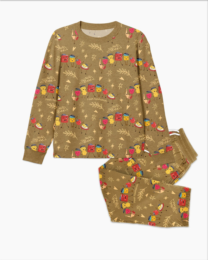 plantilla Conjunto de Pijama de Bambú para Hombre