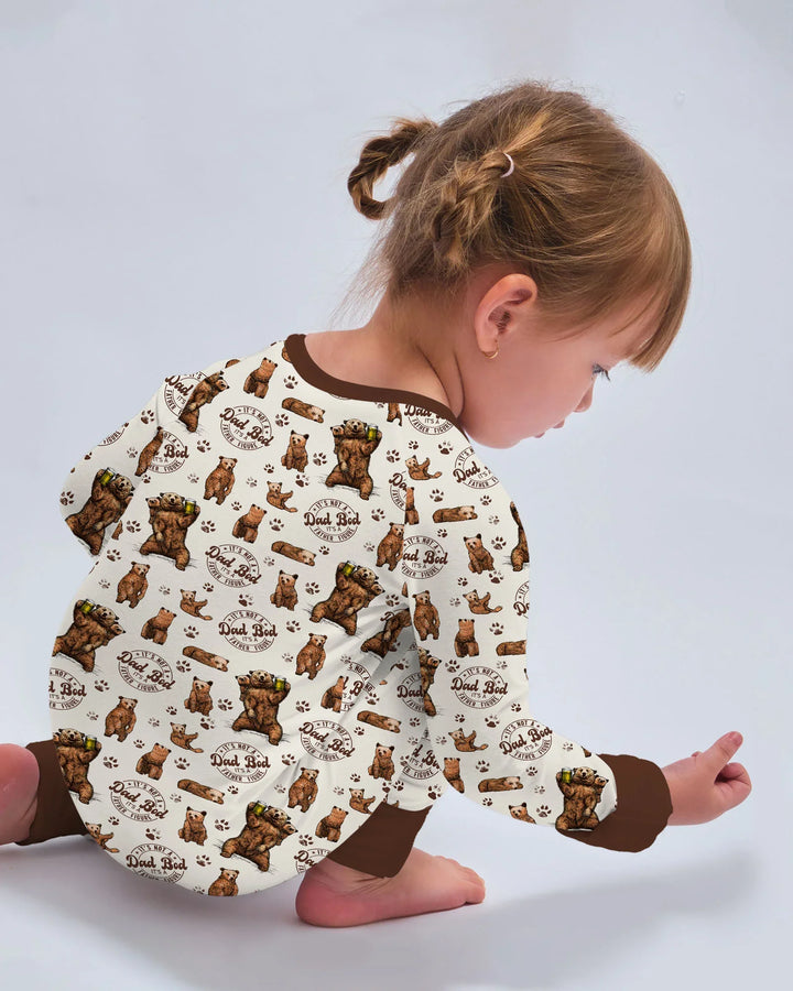 Gerippte Babykleidung mit individuellem Foto - Weich &amp; Skizzenhaft
