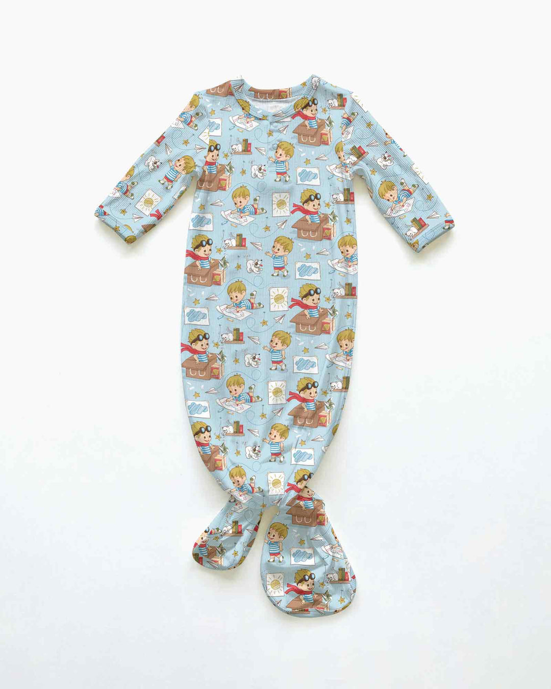 Tiny Explorer Tales Bamboo Knot Gown