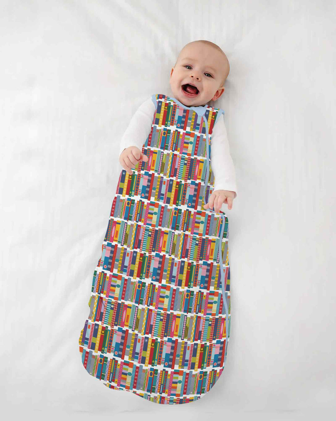 Rainbow Bookshelf Bamboo Sleep Bag