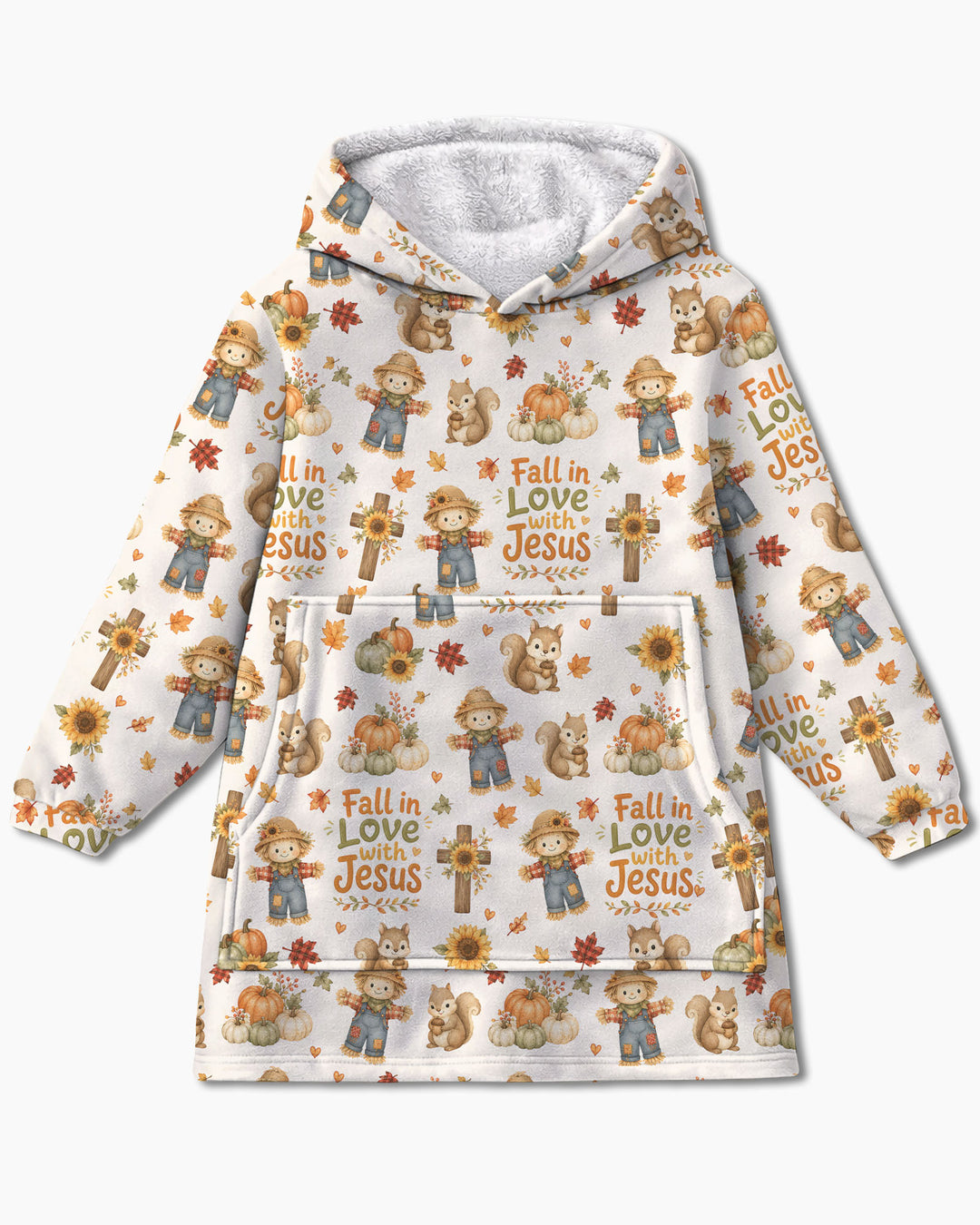 Plantilla de Sudadera Manta de Bambú Personalizada