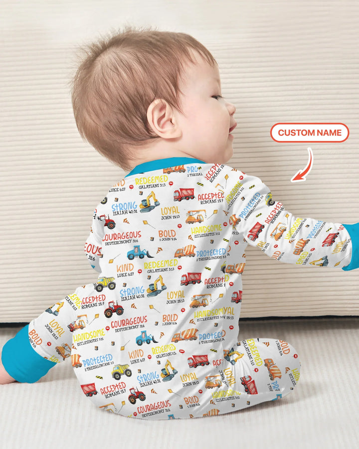 Gerippte Babykleidung mit individuellem Foto - Weich &amp; Skizzenhaft