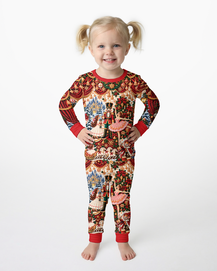 The Nutcracker's Christmas Bamboo Two Piece Long Sleeve Pajama Set