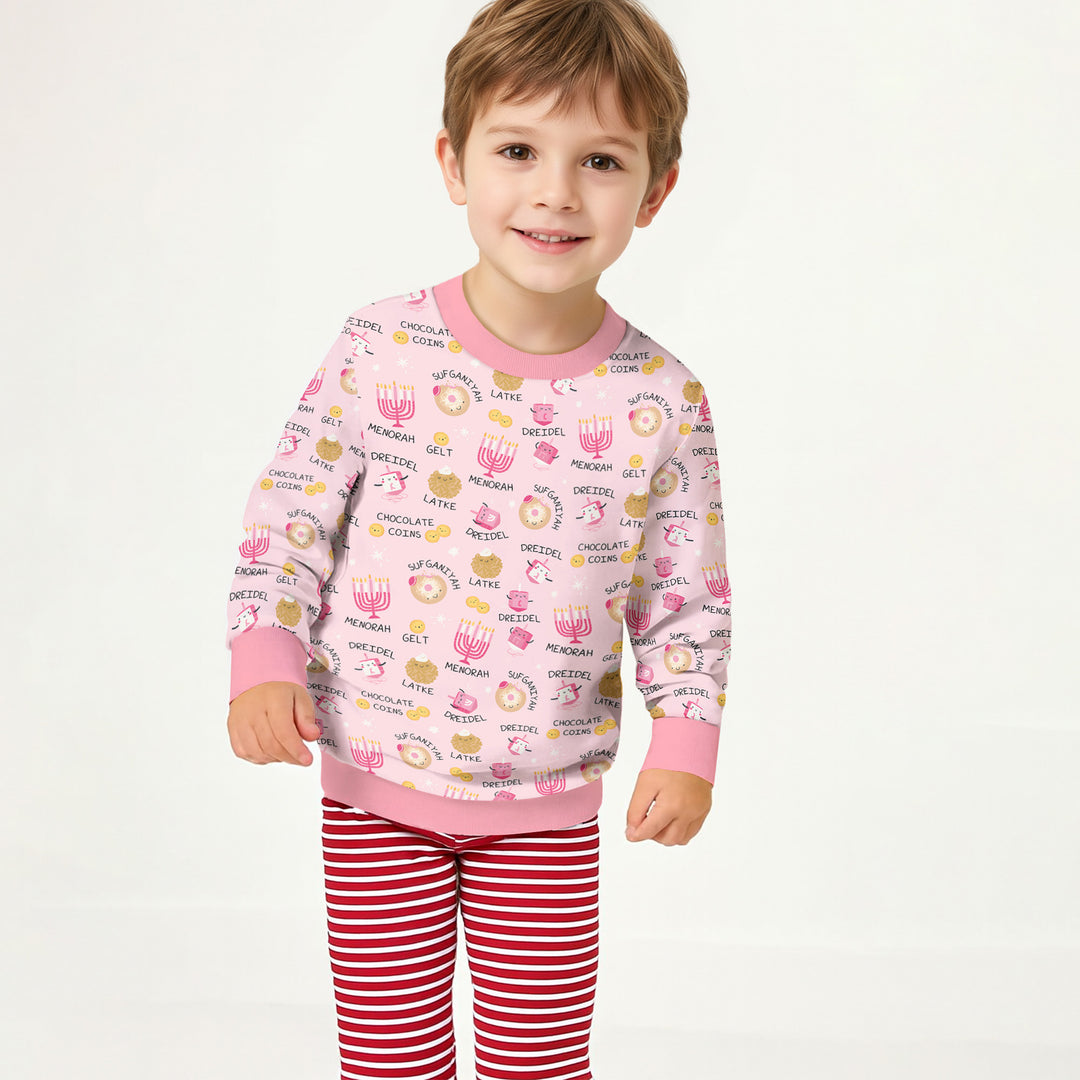 Family Hanukkah Matching Crewneck Sweatshirt