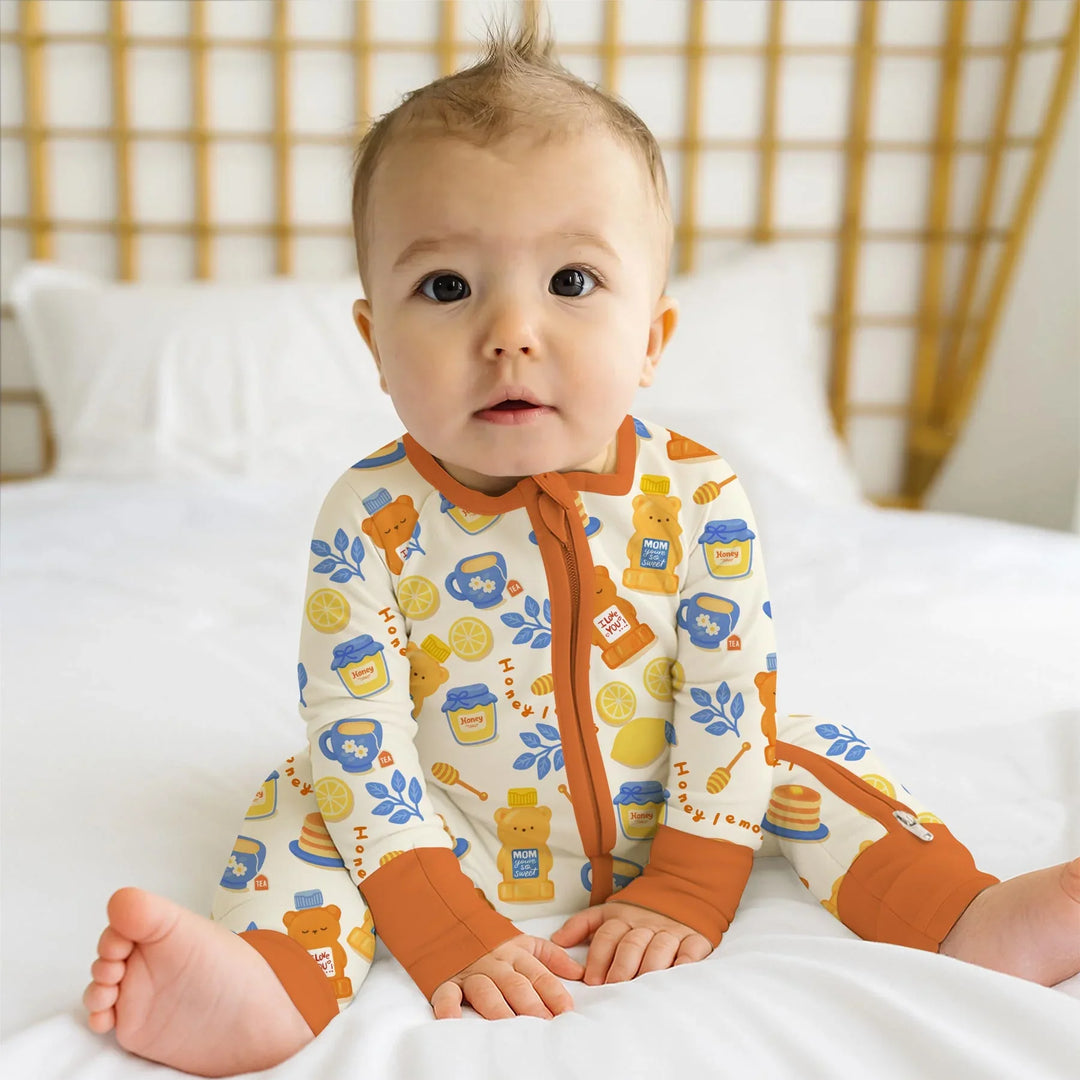 Gerippte Babykleidung mit individuellem Foto - Weich &amp; Skizzenhaft