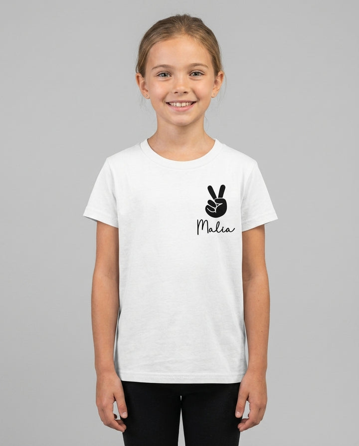 Custom Name First Day of School 2026 Bamboo Crewneck T-Shirt