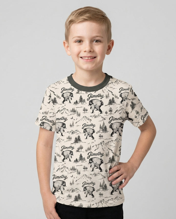 Sudadera de cuello redondo Bamboo Template