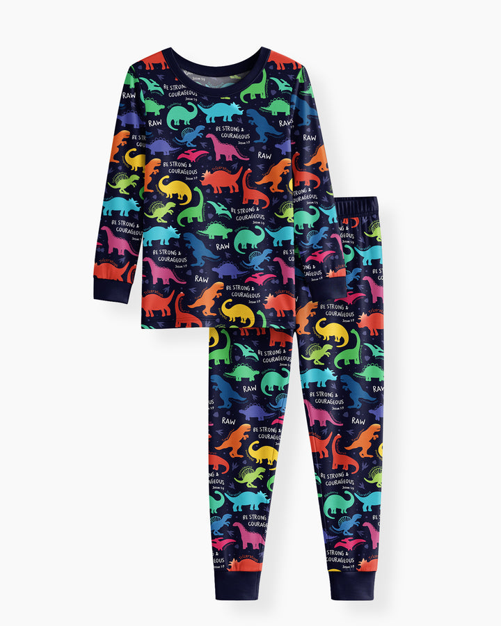 Conjunto de pijama de dos piezas de bambú con mangas largas, plantilla PERSONALIZADA