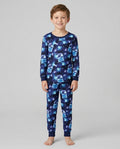 Starry Firefly Magic Family Matching Bamboo Two Piece Long Sleeve Pajama Set