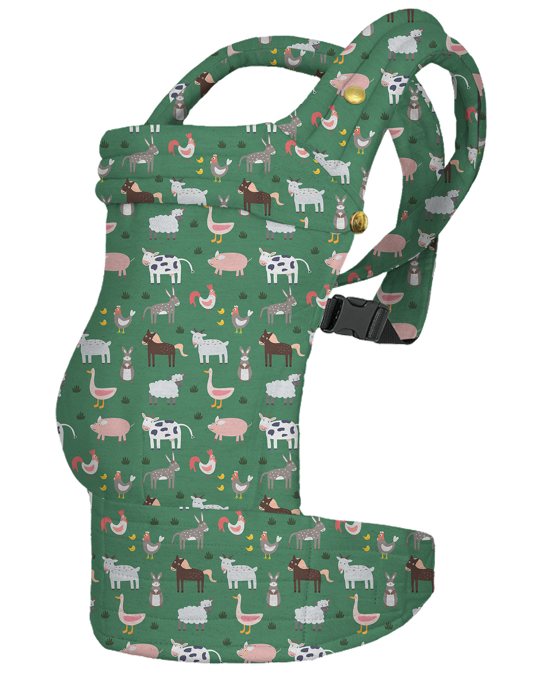 Cute Farm Animals Meadow Baby Carrier