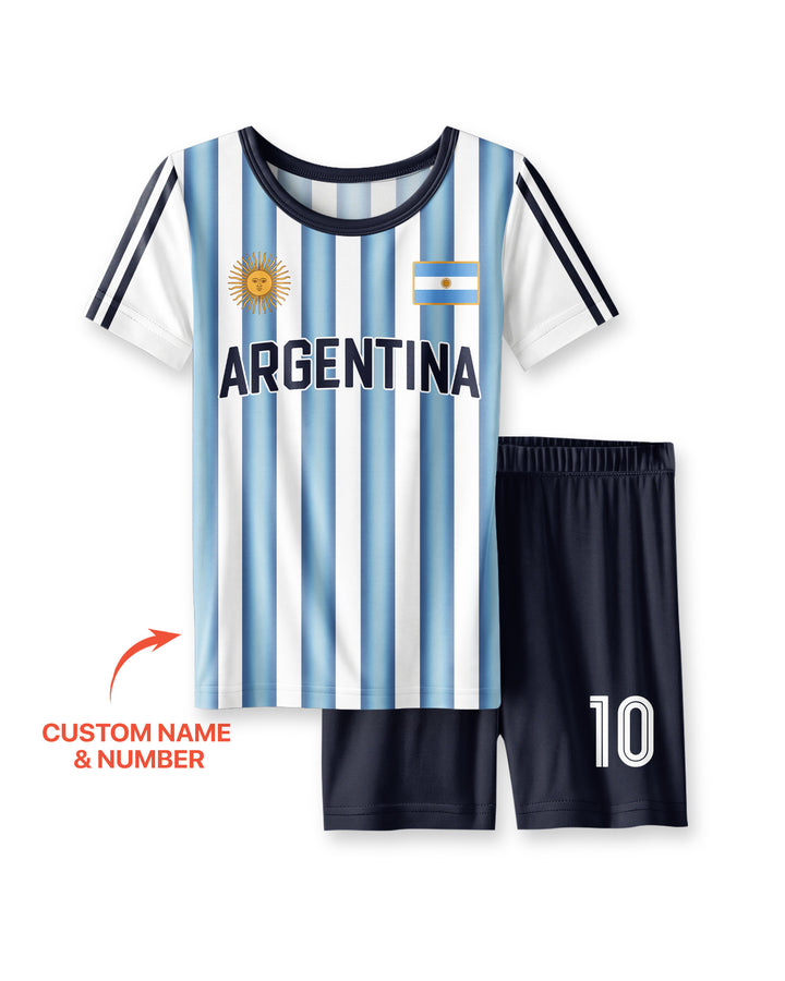 Conjunto de Pijama de Dos Piezas de Bambú con Mangas Cortas y Pantalones Cortos