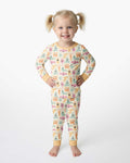 Monster Boo Bash Bamboo Two Piece Long Sleeve Pajama Set