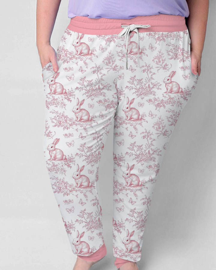 Easter Chinoiserie Toile de Jouy Women Pajama Set